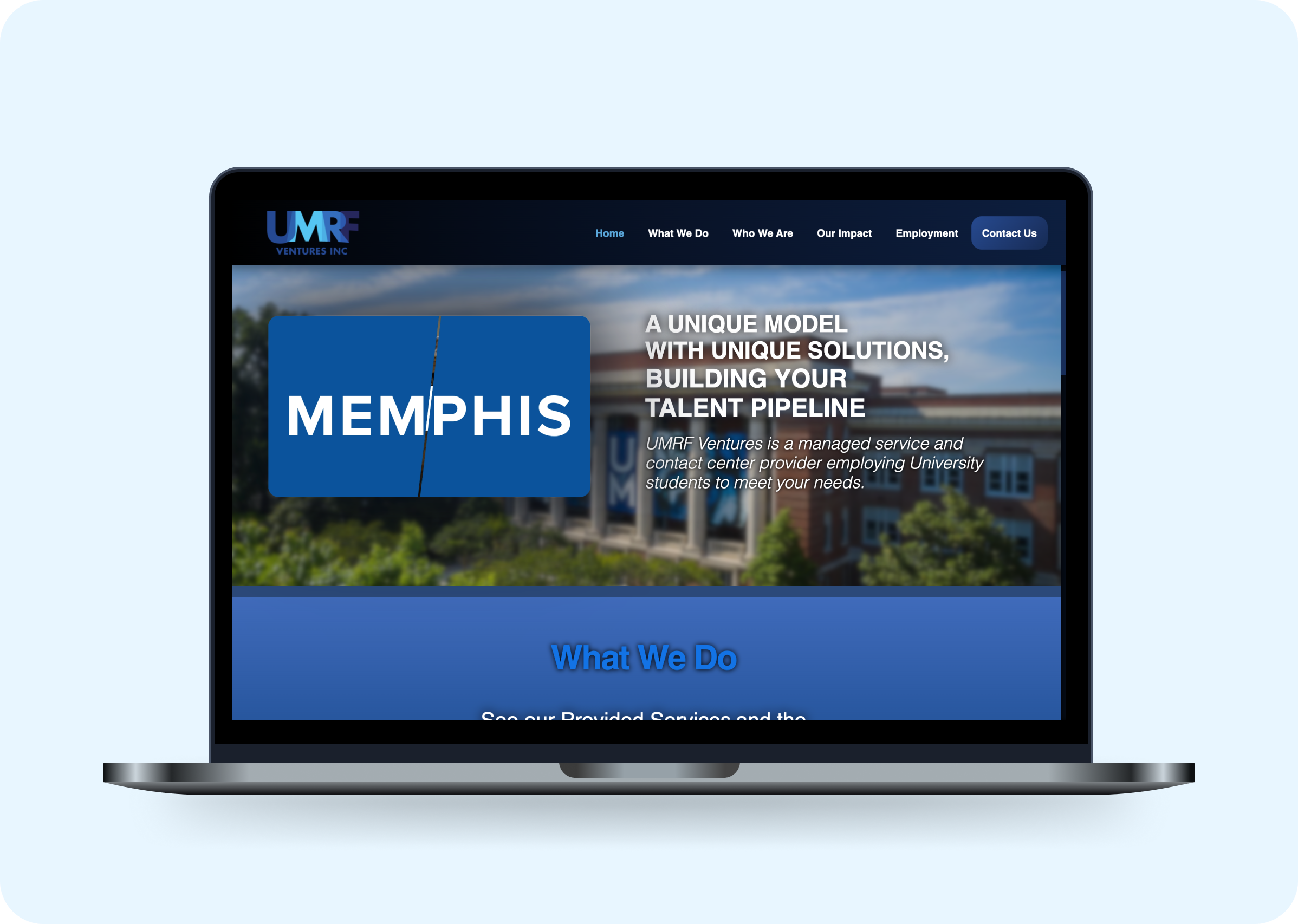 UMRF Ventures, Inc. work